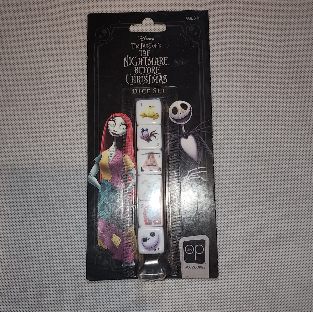 Disney The Nightmare Before Christmas Dice Set